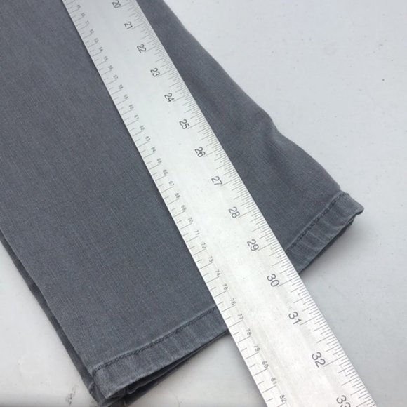 LIKE NEW SANTANA GRAY CURVY STRAIGHT JEANS 16/33x30 ๐จ๐ฆ - Picture 7 of 12